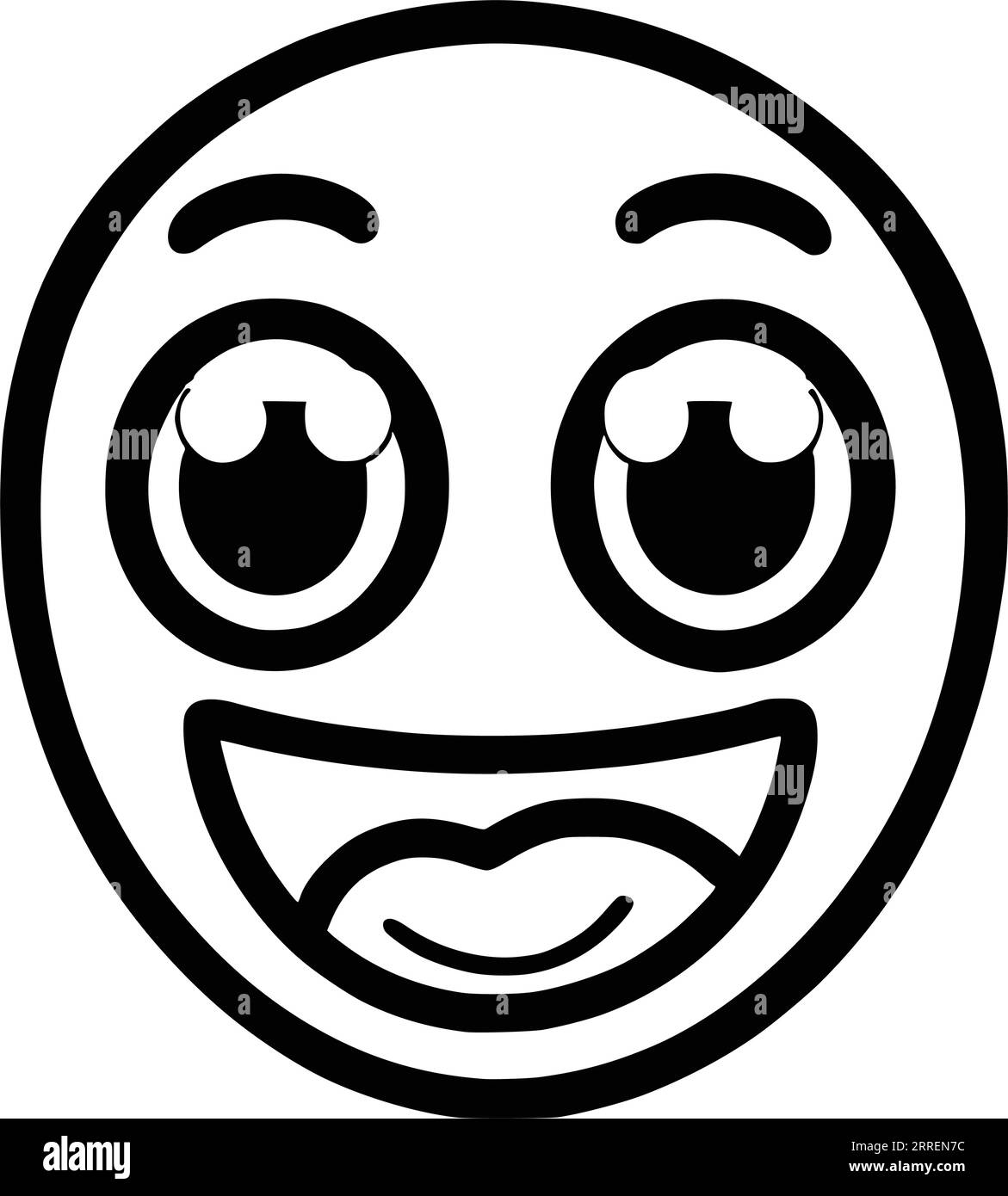 Emoji Colouring Pages Printable Cut Out Stock Images Pictures Alamy