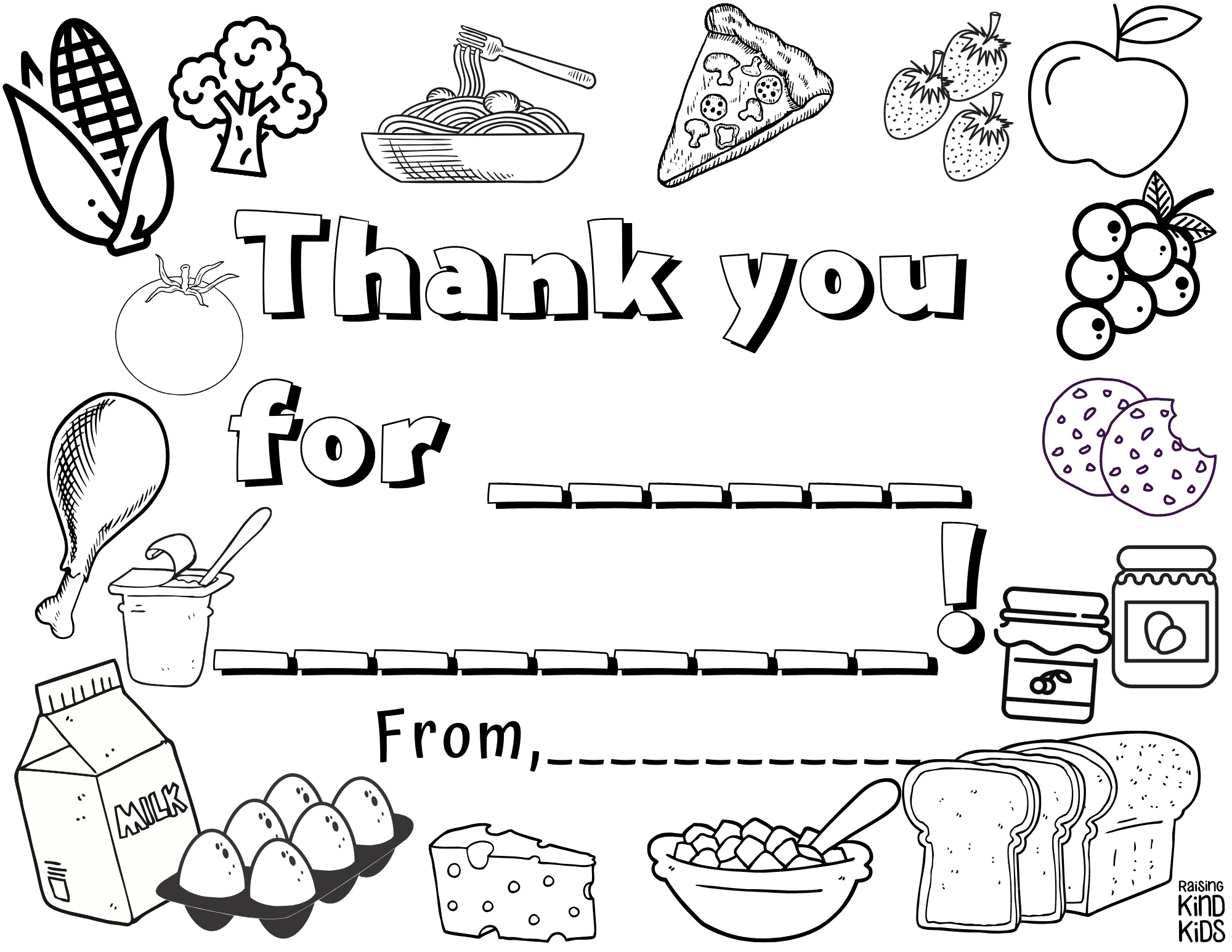 Essential Workers Thank You Coloring Sheets 8 Coffee And Carpool Intentionally Raising Kind Kids