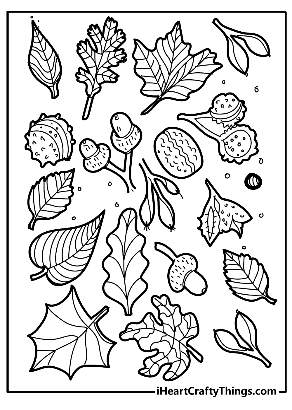 Fall Coloring Pages 47 Free Printables For This Autumn 