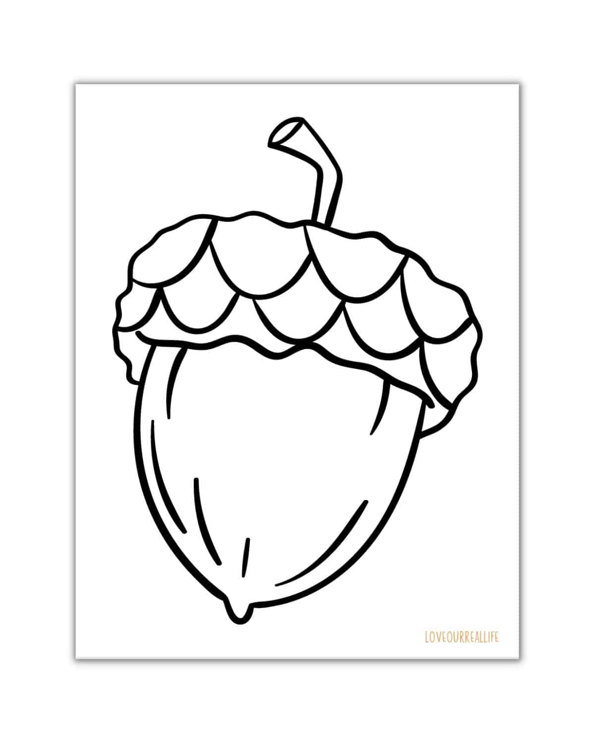 Fall Leaves Printable Coloring Pages