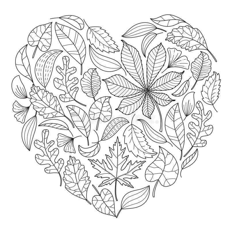 Falling Leaves Coloring Stock Illustrations 454 Falling Leaves Coloring Stock Illustrations Vectors Clipart Dreamstime