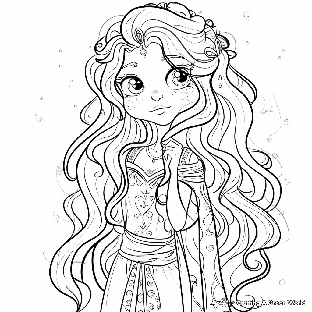 Fantasy Coloring Pages Free Printable 