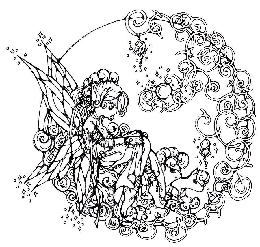  Fantasy Coloring Pages U0026 Books 100 FREE And Printable 