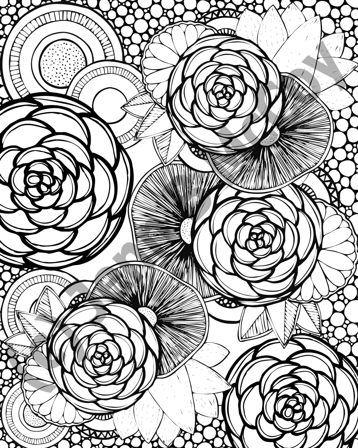 Pattern Printable Coloring Pages