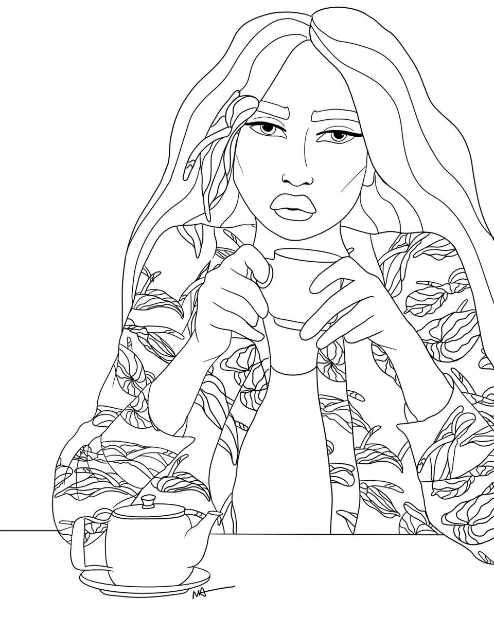Free Adult Coloring Pages From Hawai i Artists and Our Magazine 