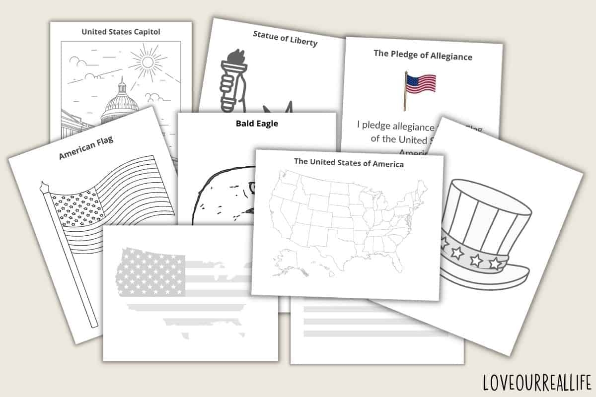 Flag Coloring Pages Printable
