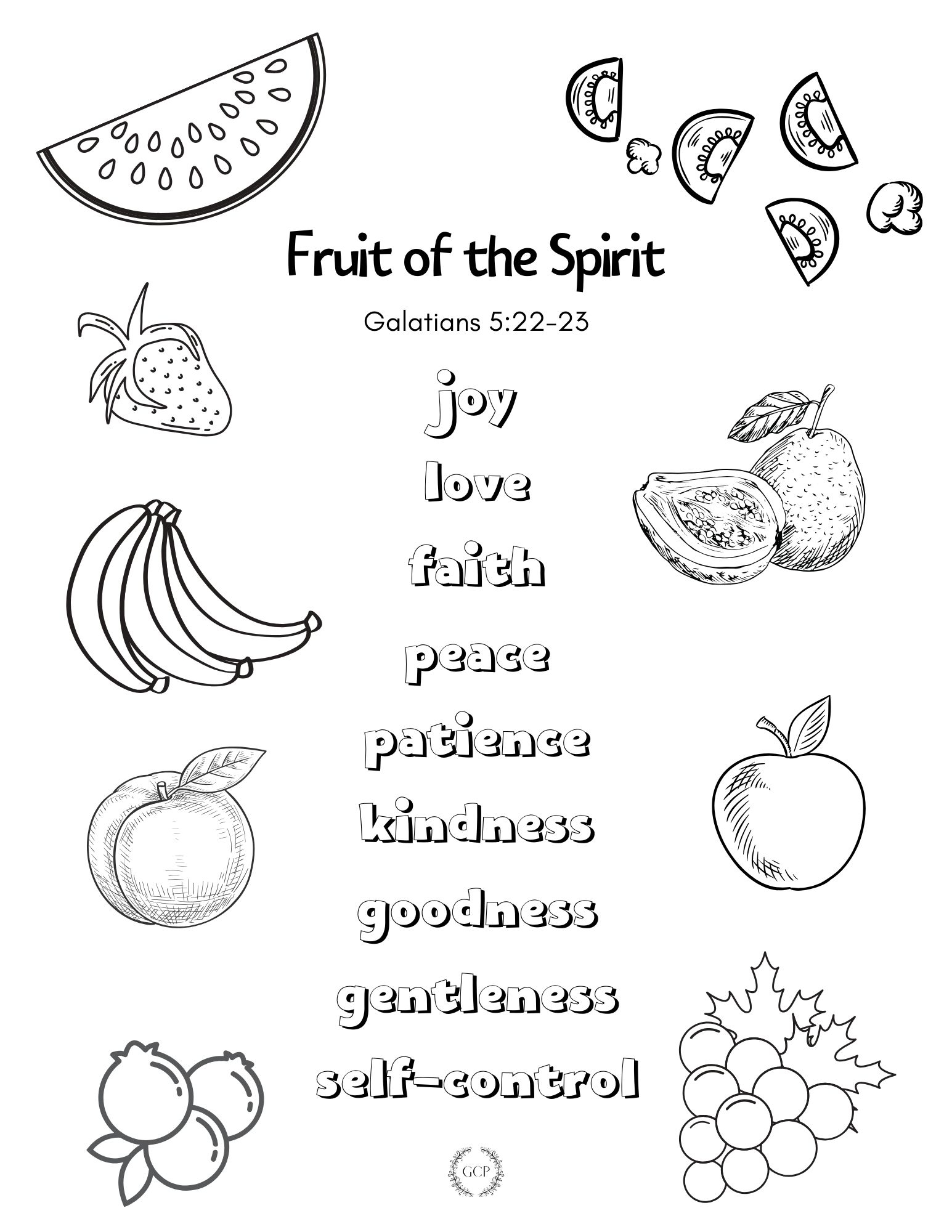 Free Bible Coloring Pages For Kids Download Now Gentle 