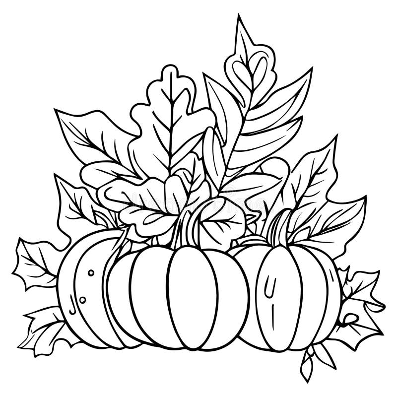 Free Coloring Pages Leaves