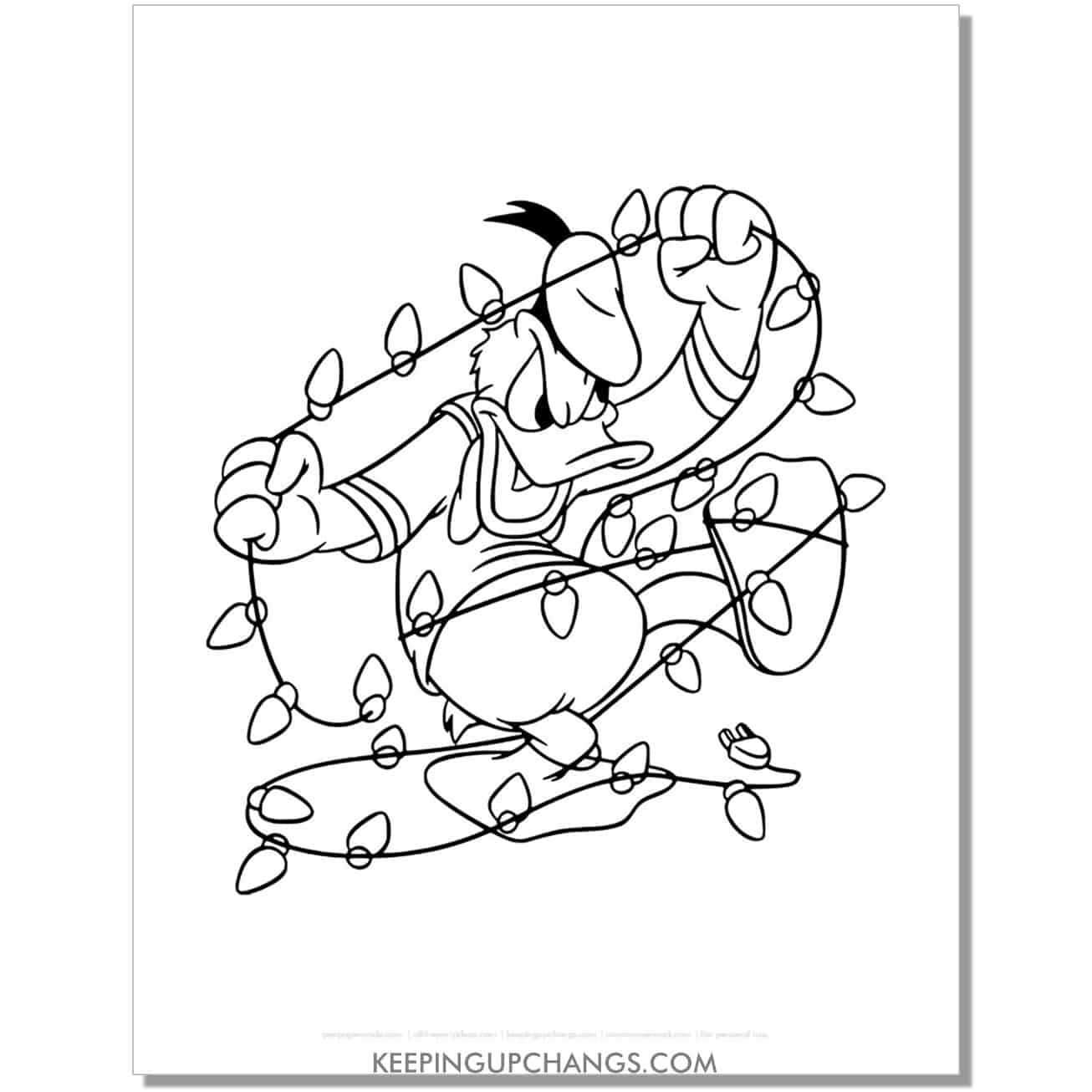 Free Disney Christmas Coloring Pages Sheets POPULAR Printables 