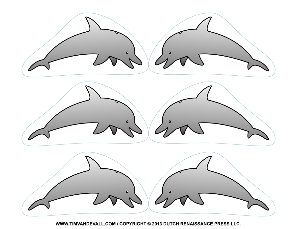 Free Printable Coloring Pages Dolphins