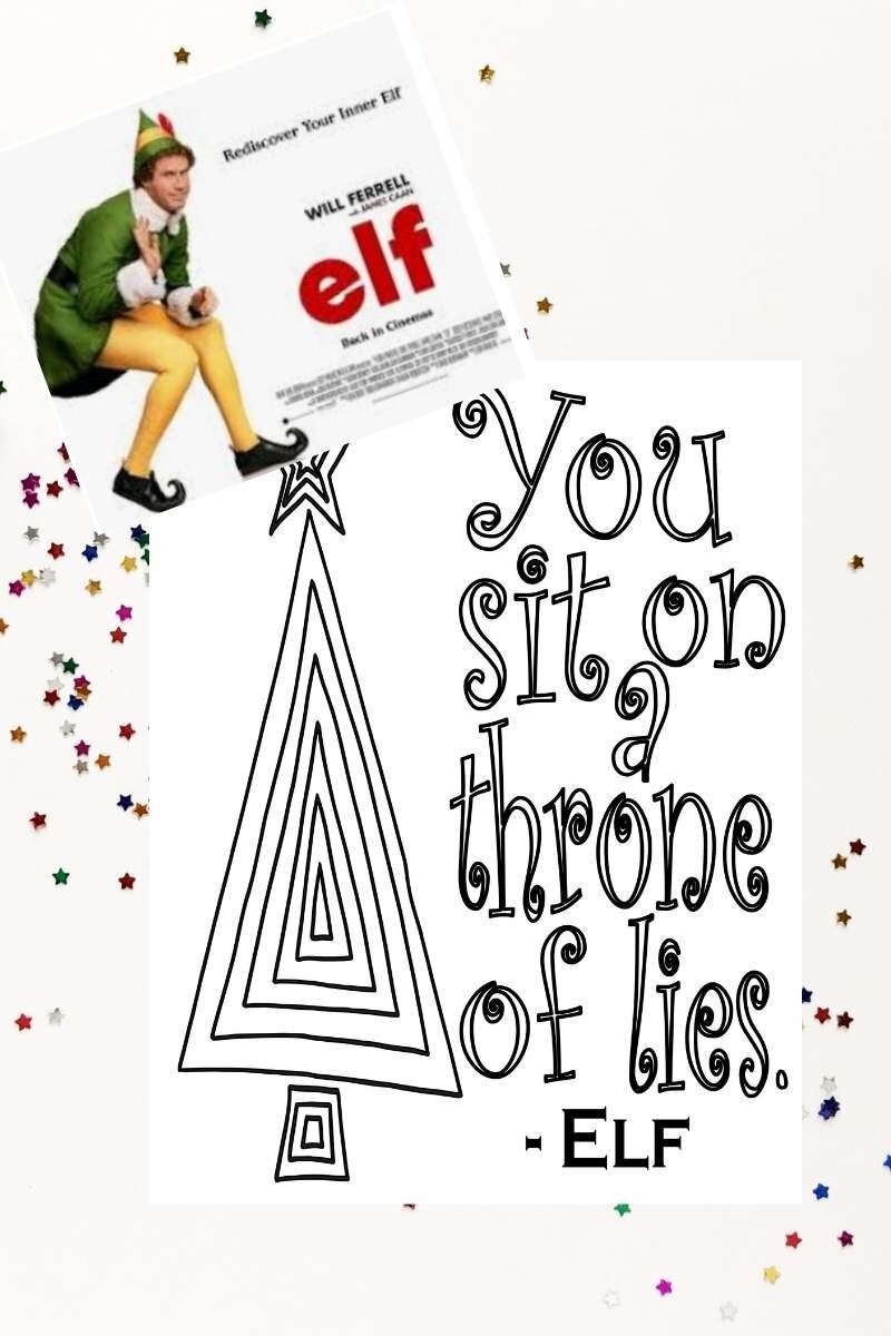 Free Elf Coloring Pages Stevie Doodles