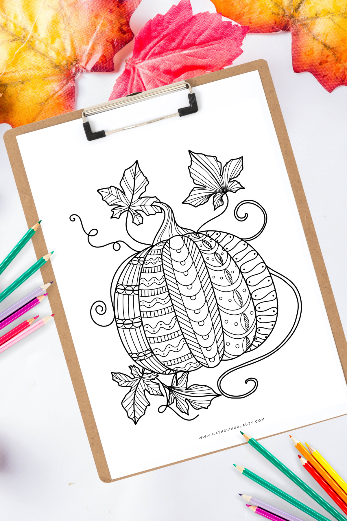 Fall Coloring Pages For Adults Printable