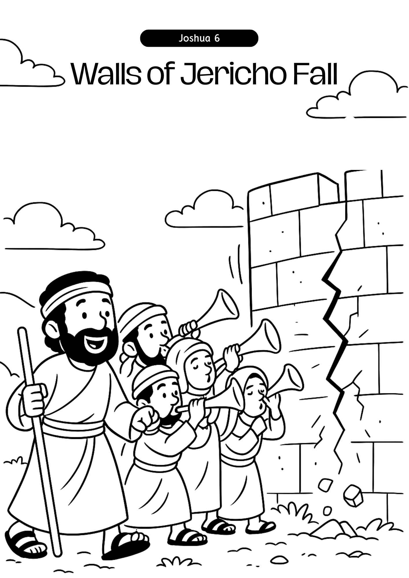 Printable Fall Bible Coloring Pages