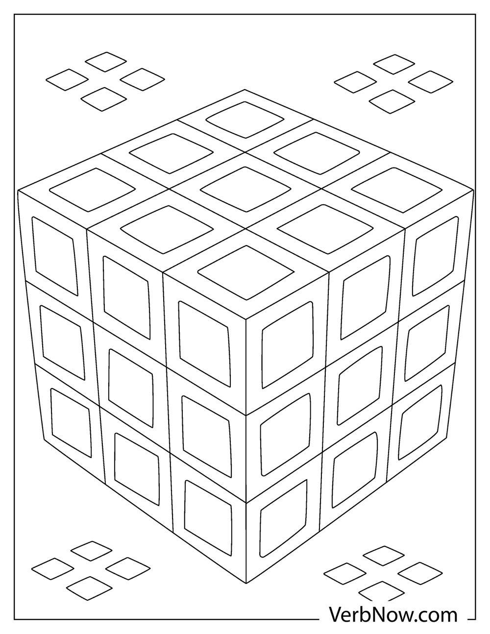 Free GEOMETRIC Coloring Pages For Download Printable PDF 