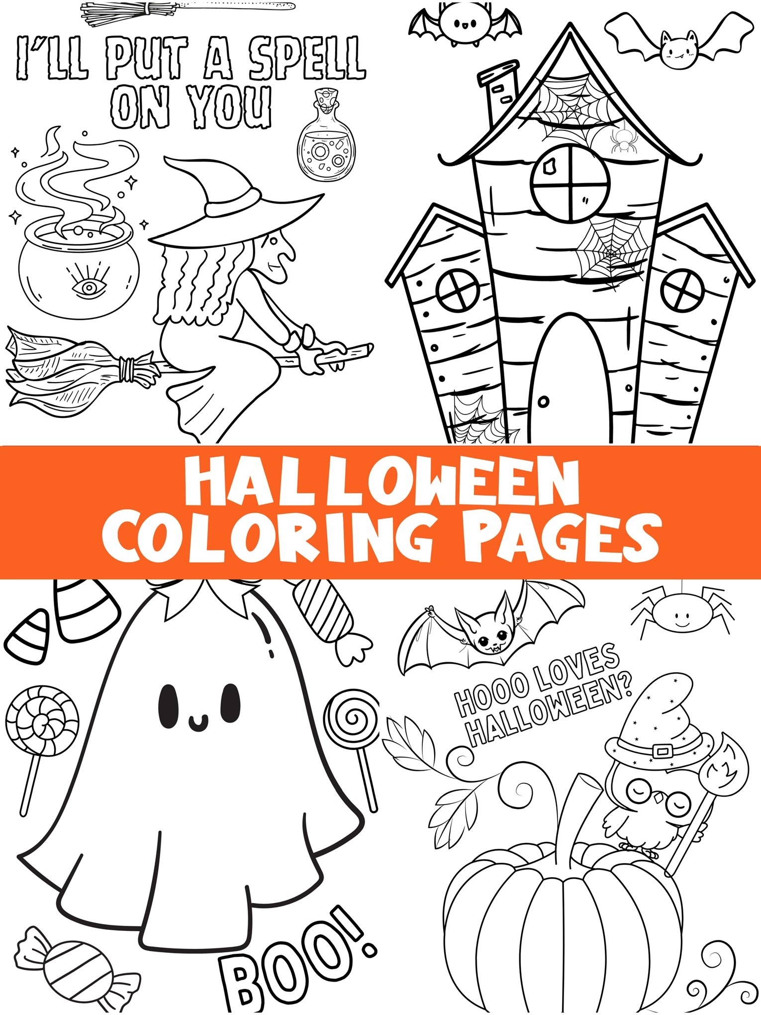 Coloring Pages Printable For Halloween