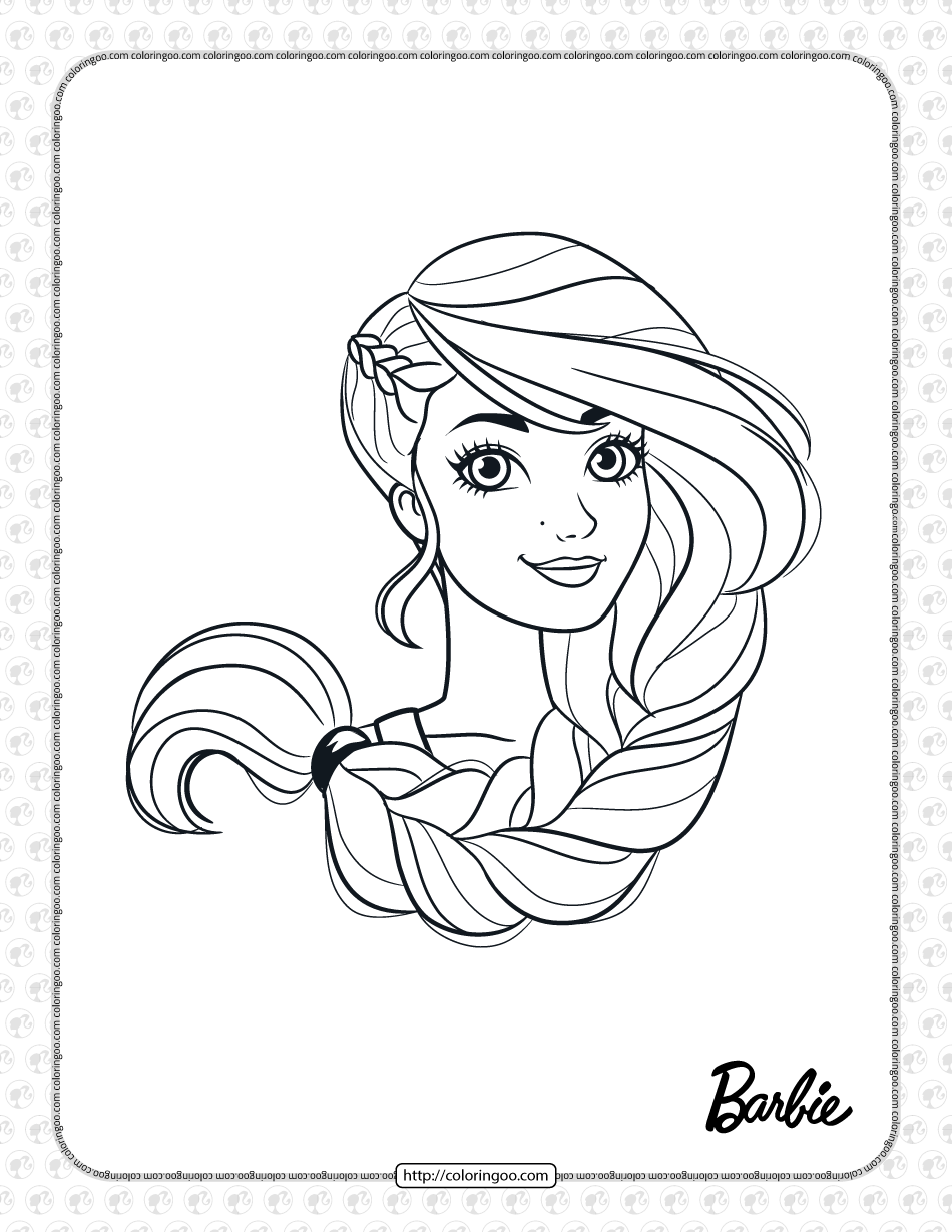 Faces Printable Coloring Pages