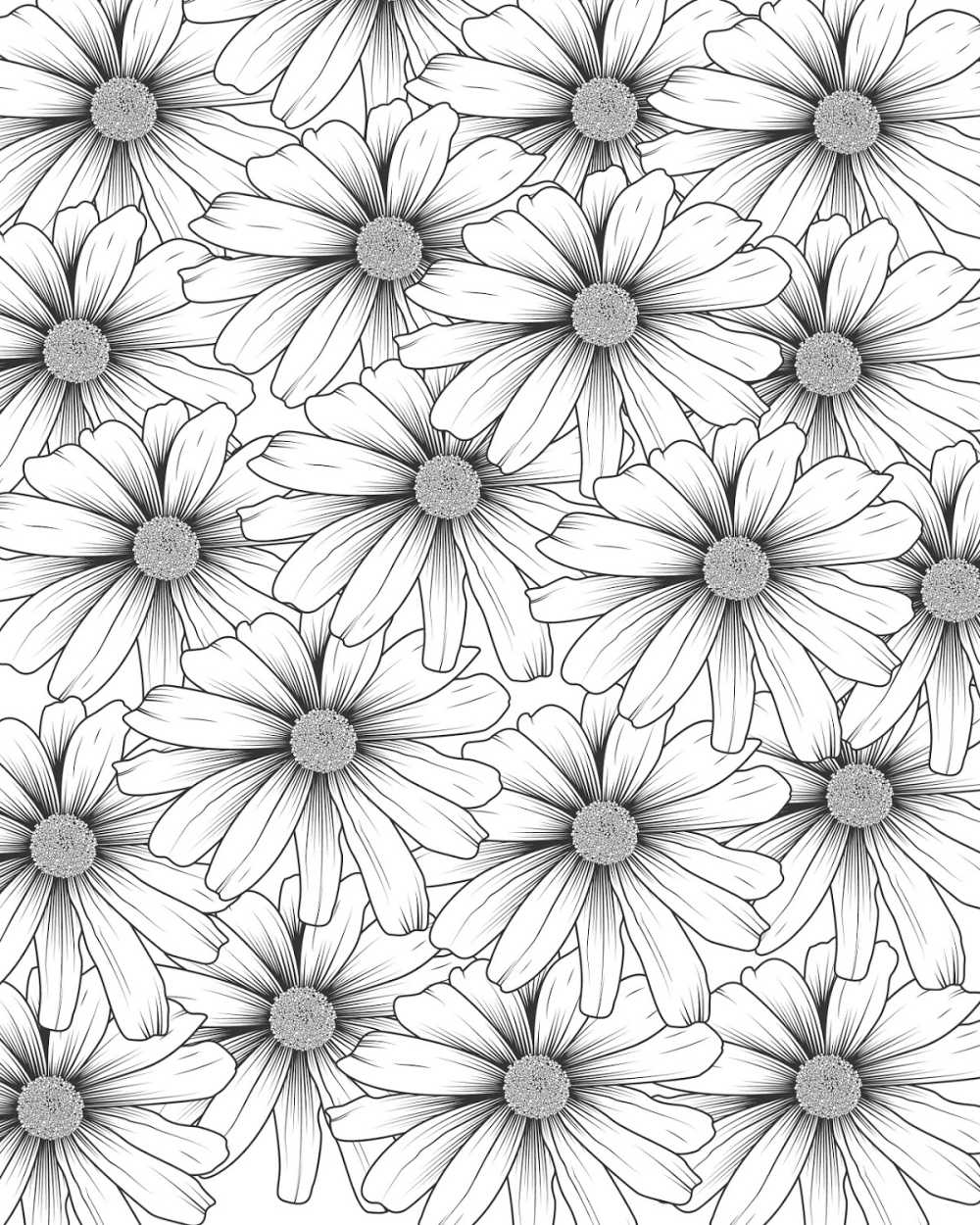 Free Printable Daisy Coloring Page Mama Likes This Worksheets Library