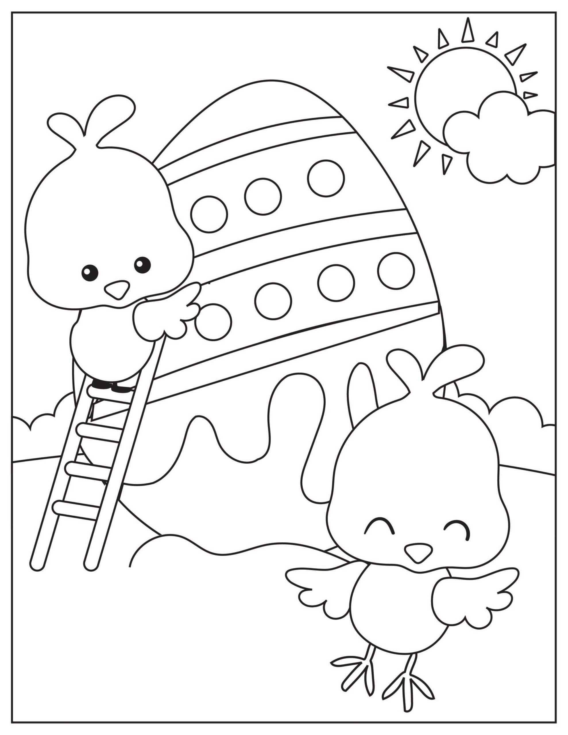 Easter Coloring Pages To Print For Free
