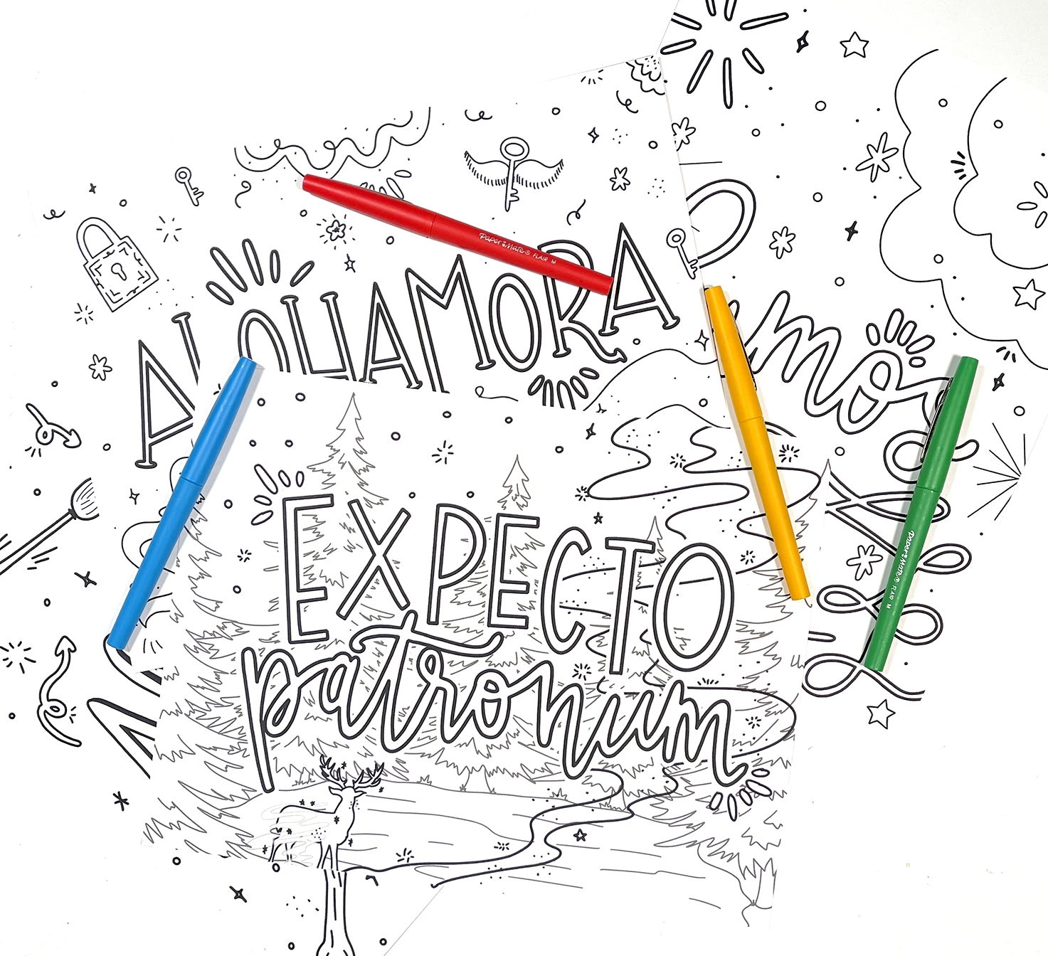 Harry Potter Printables Coloring Pages