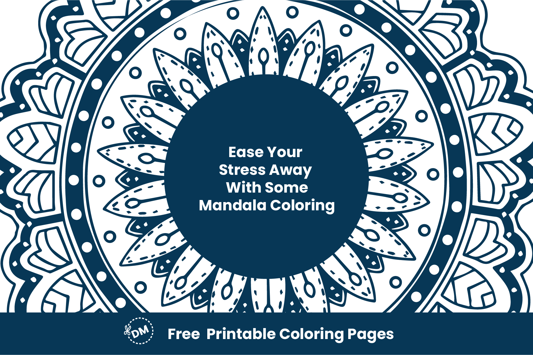 Mandala Coloring Pages Free Printable Adults