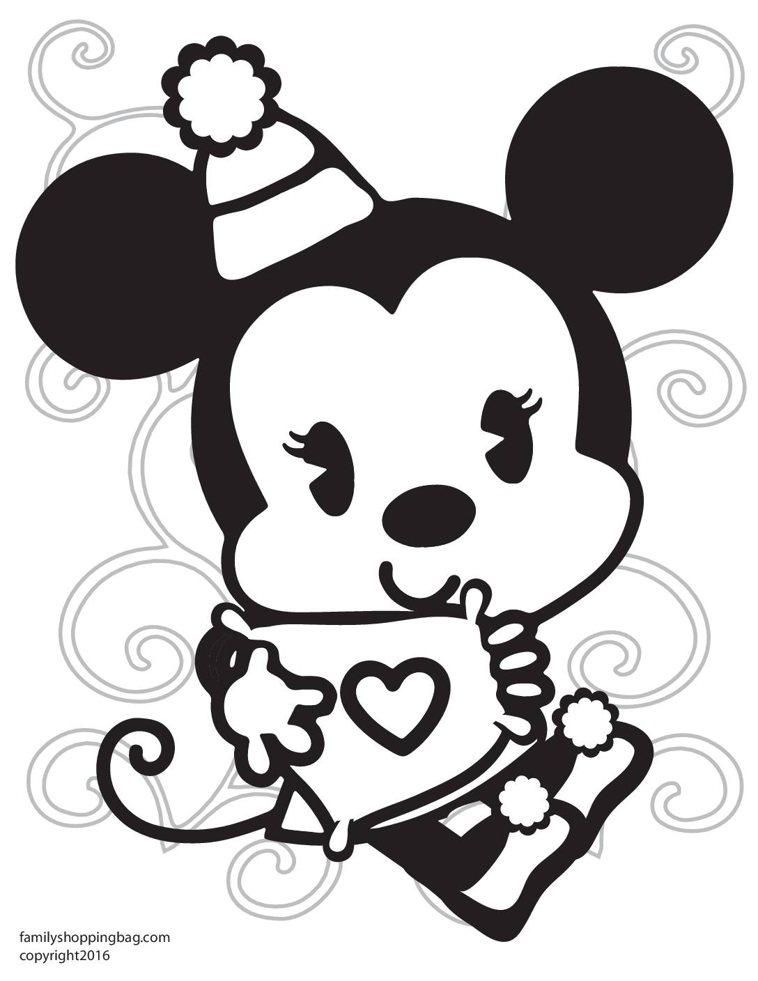 Free Printable Minnie Mouse By Disney Coloring Pages And More Lil Shannie