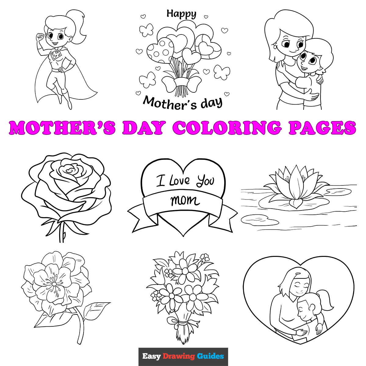 Free Printable Mother s Day Coloring Pages For Kids