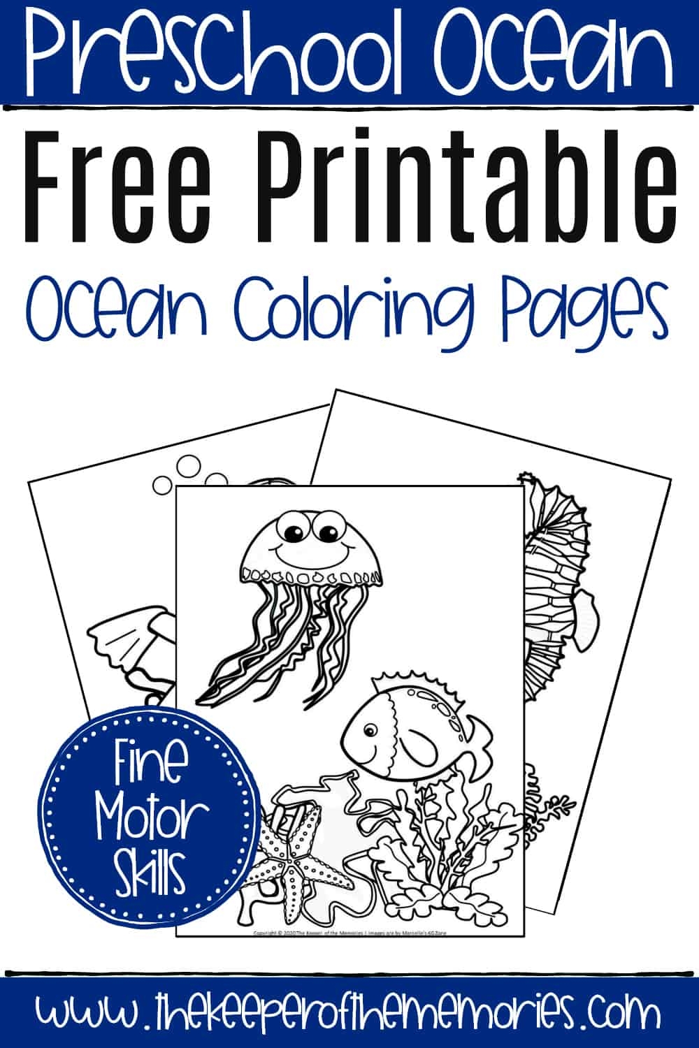 Ocean Coloring Pages Printable Free