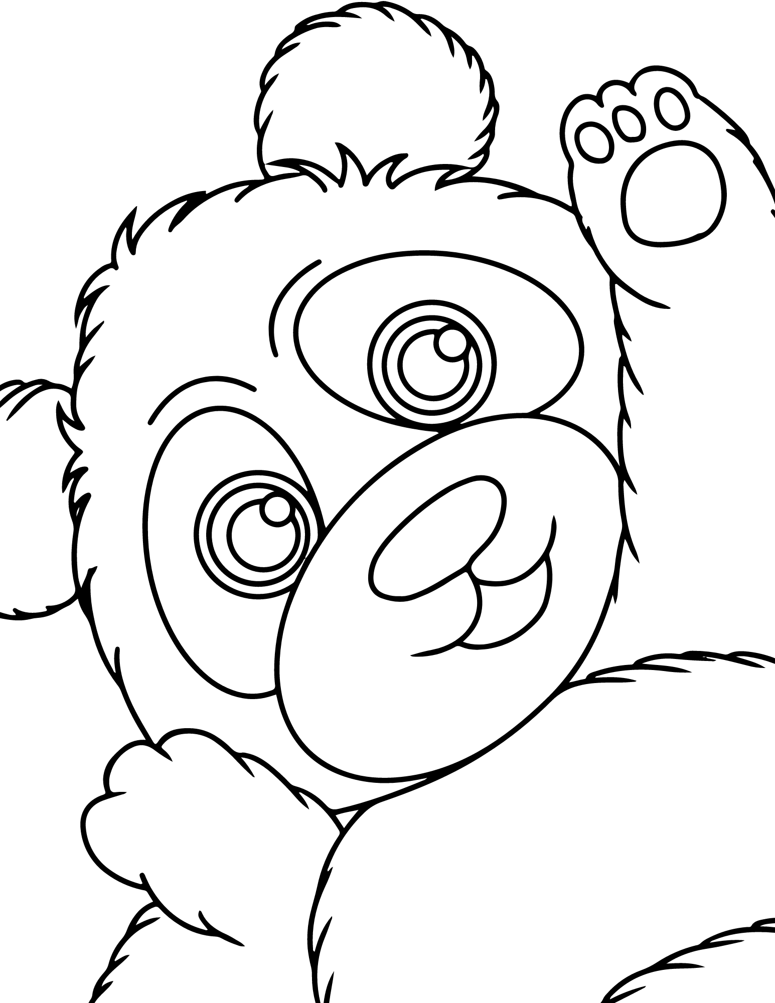 Panda Printable Coloring Pages