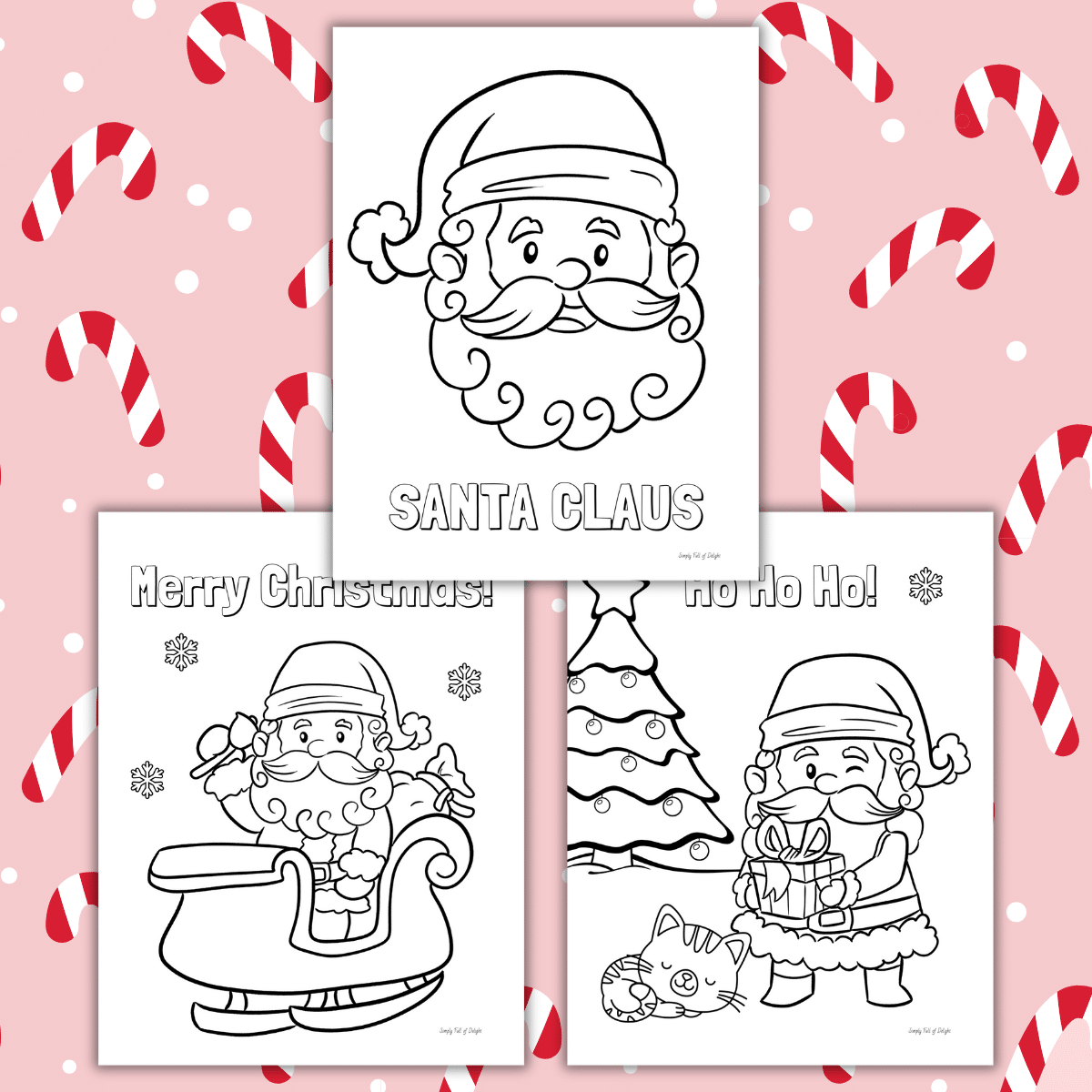 Christmas Coloring Pages For Kids Free
