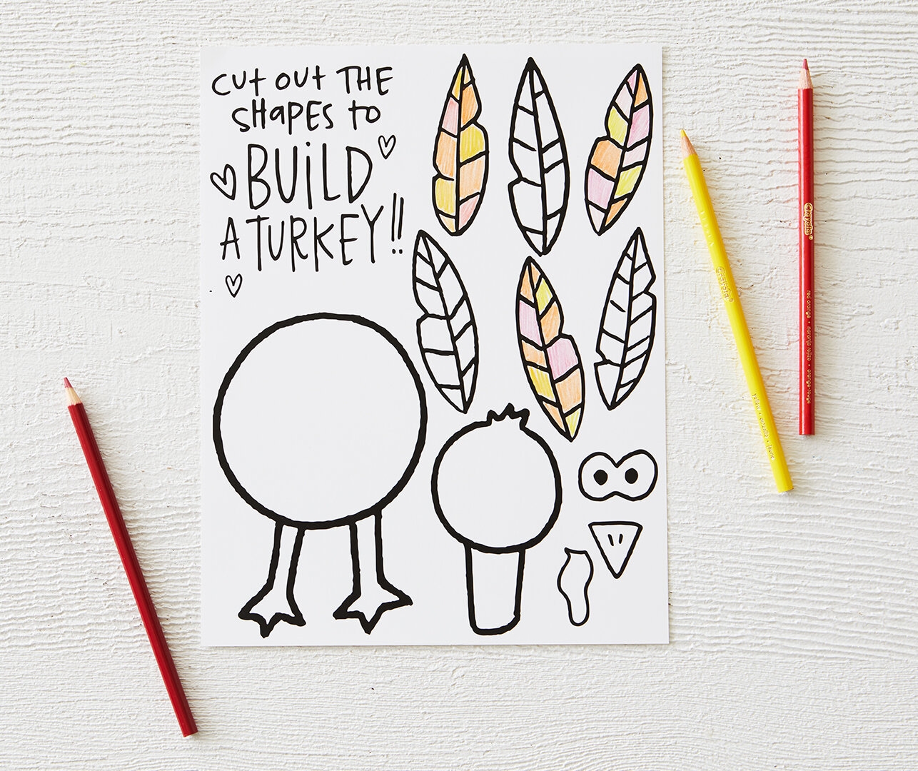 Printable Coloring Thanksgiving Pages