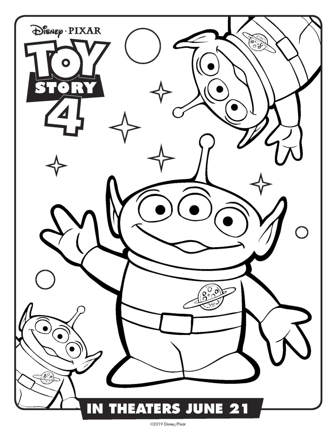 Free Printable Toy Story 4 Coloring Pages And Activity Sheets 