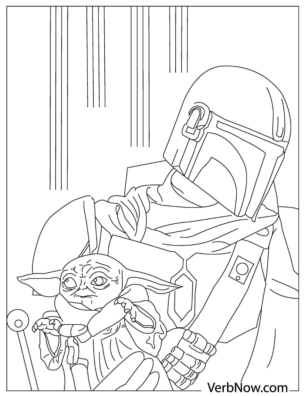 Free STAR WARS Coloring Pages For Download PDF 