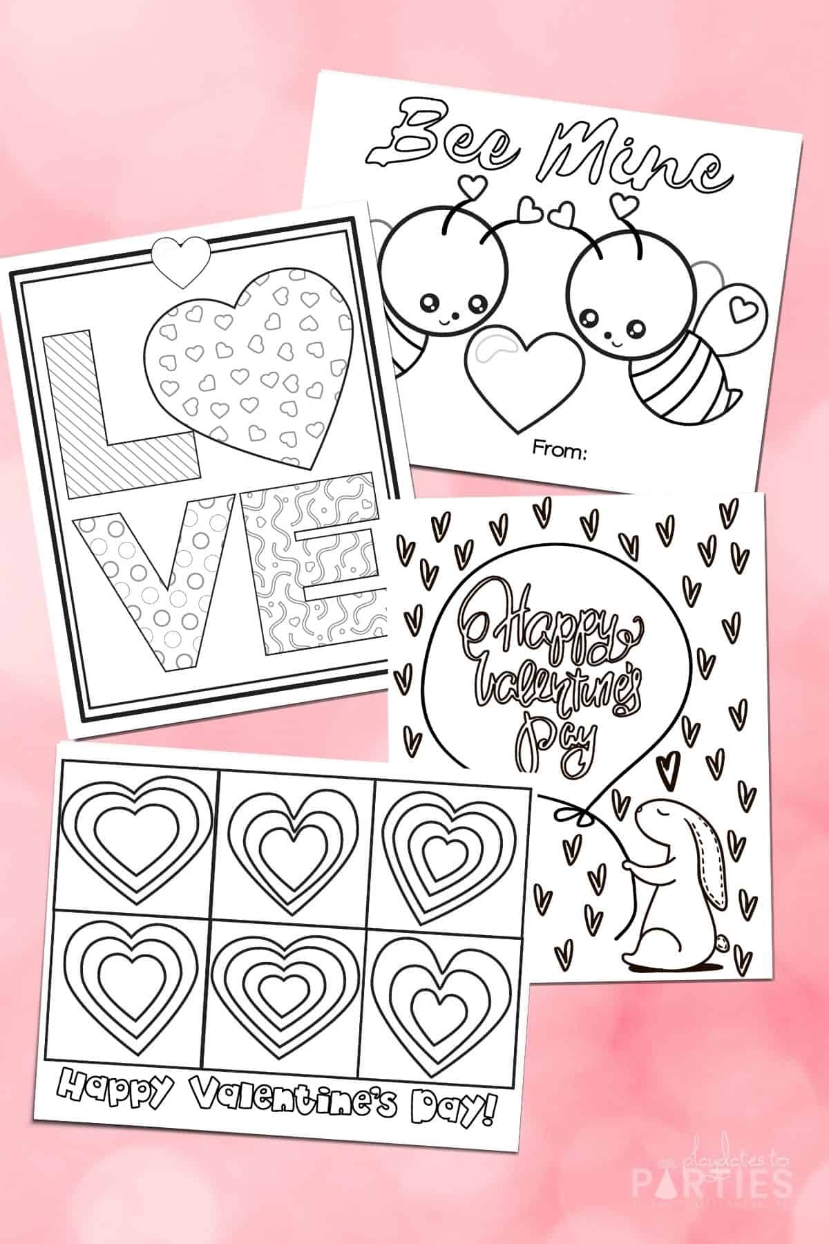 Valentines Day Coloring Pages Free Printable