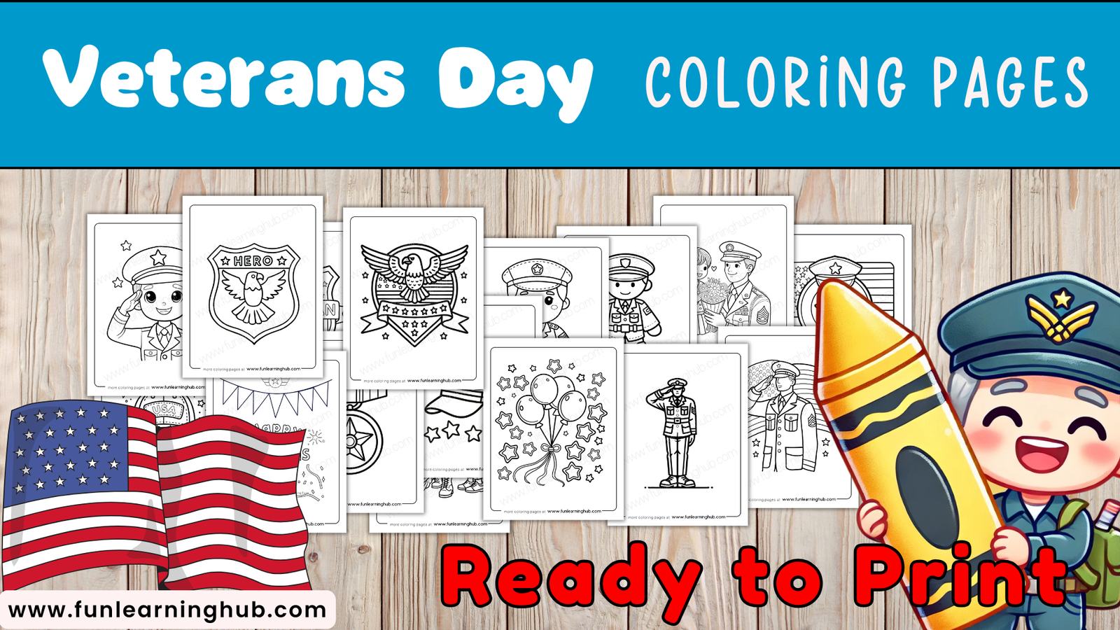 Free Printable Coloring Pages For Veterans Day