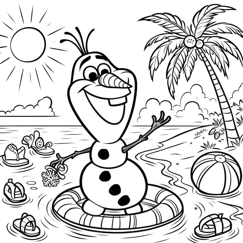 Frozen Coloring Pages 41 Fun Coloring Sheets