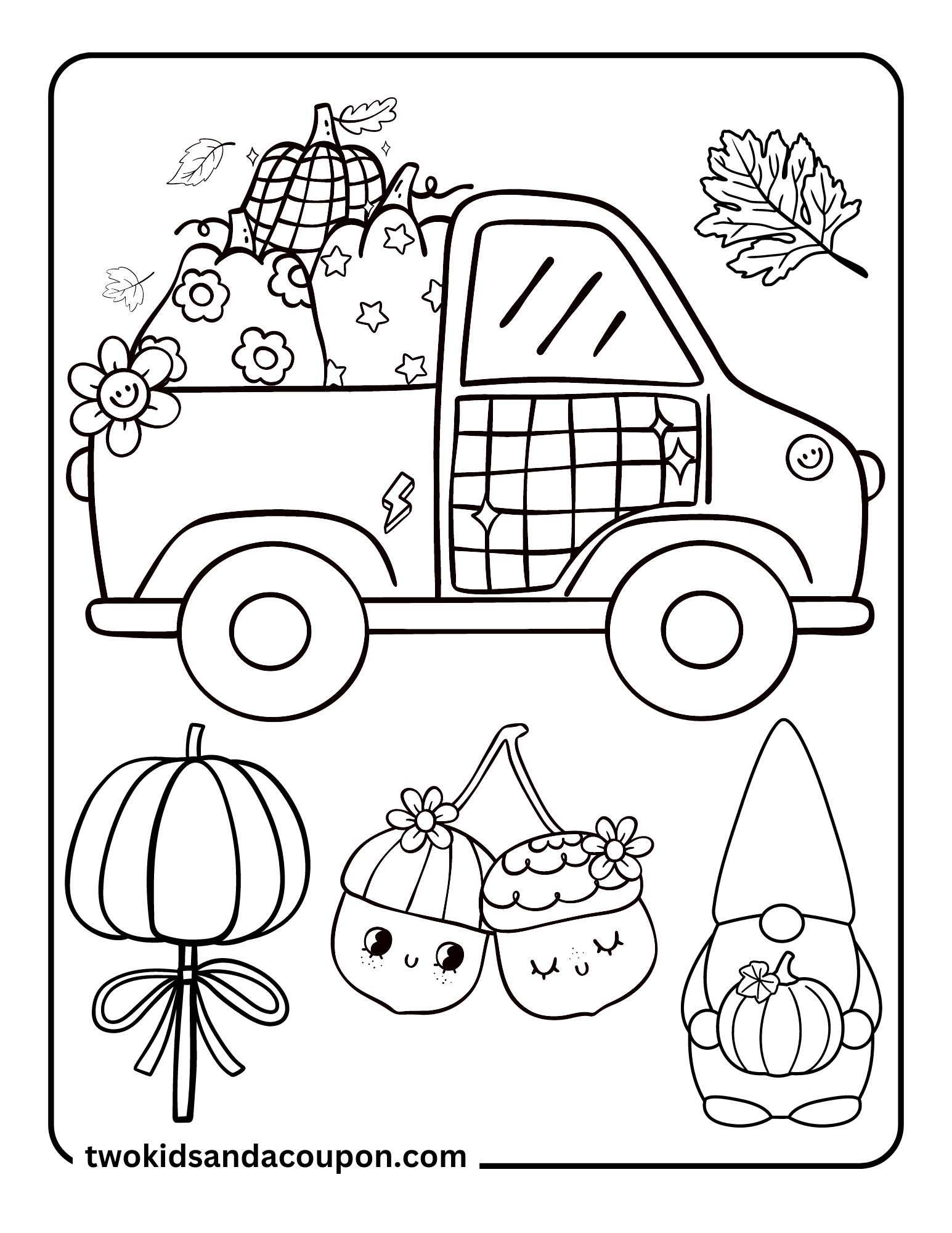 Fun And Festive Free Printable Fall Coloring Pages