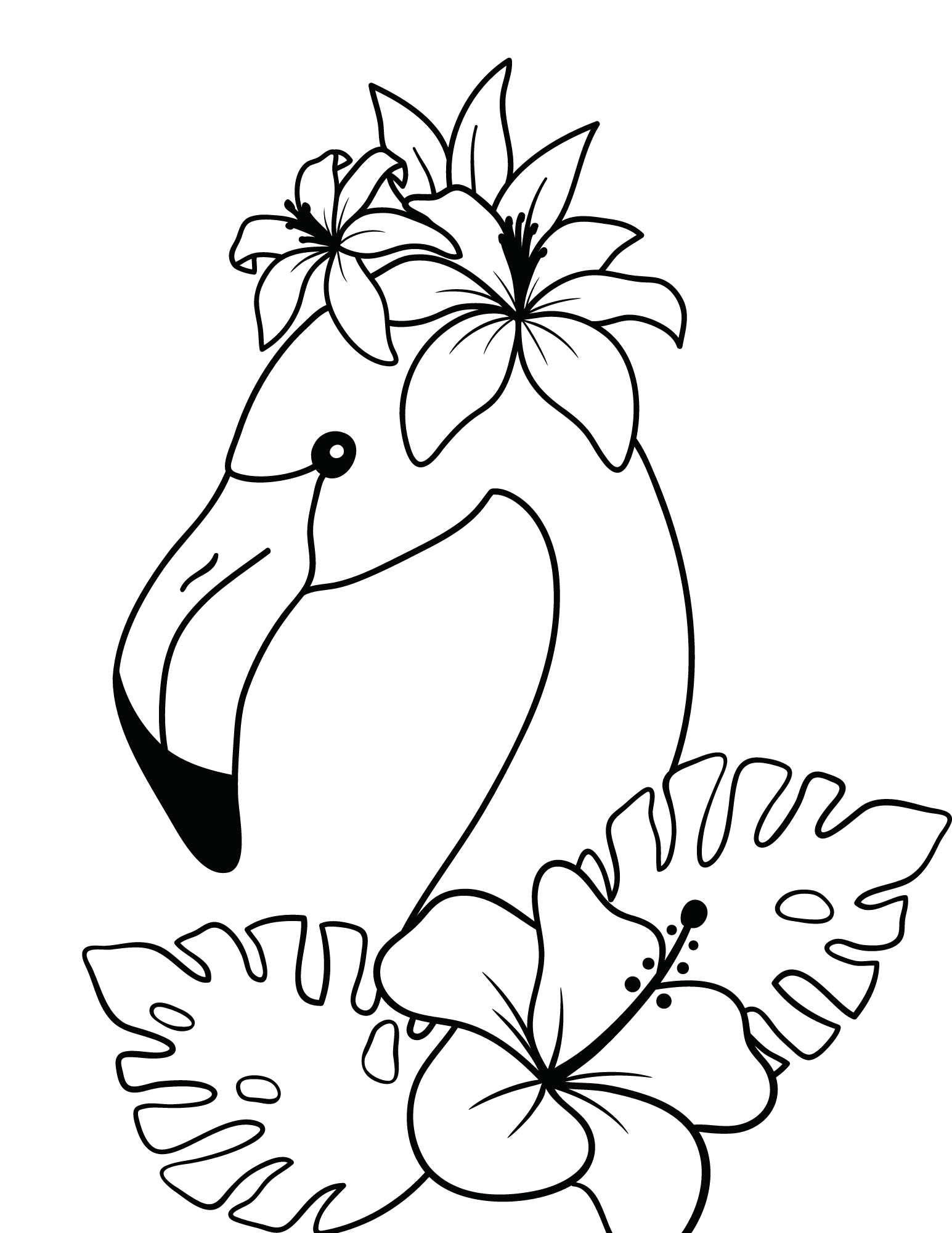Fun Flamingo Facts And Free Flamingo Coloring Pages