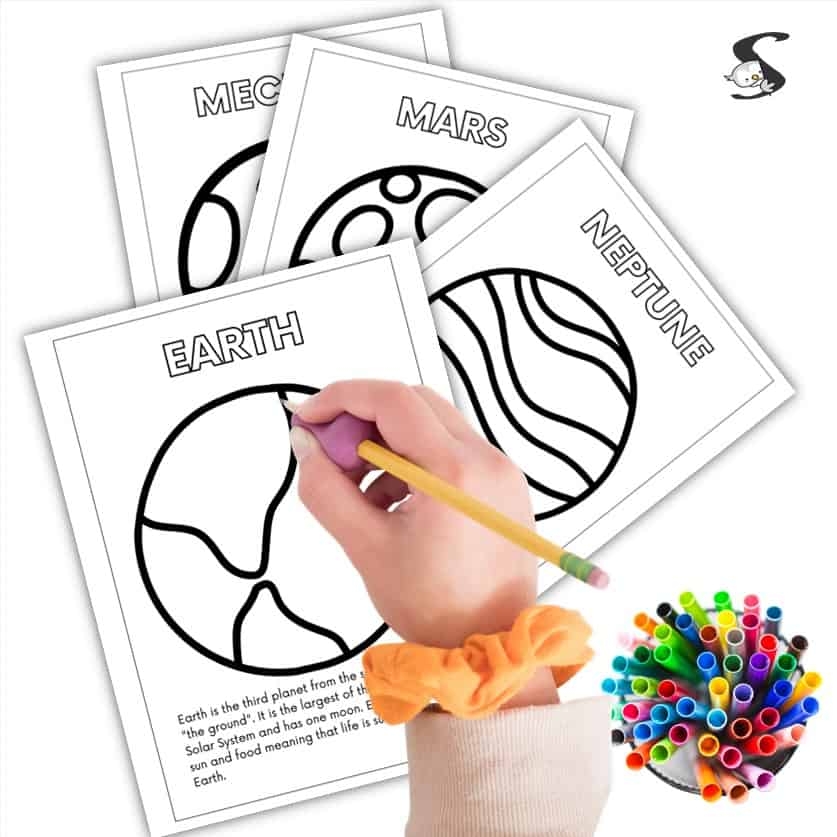 Planet Coloring Pages Free