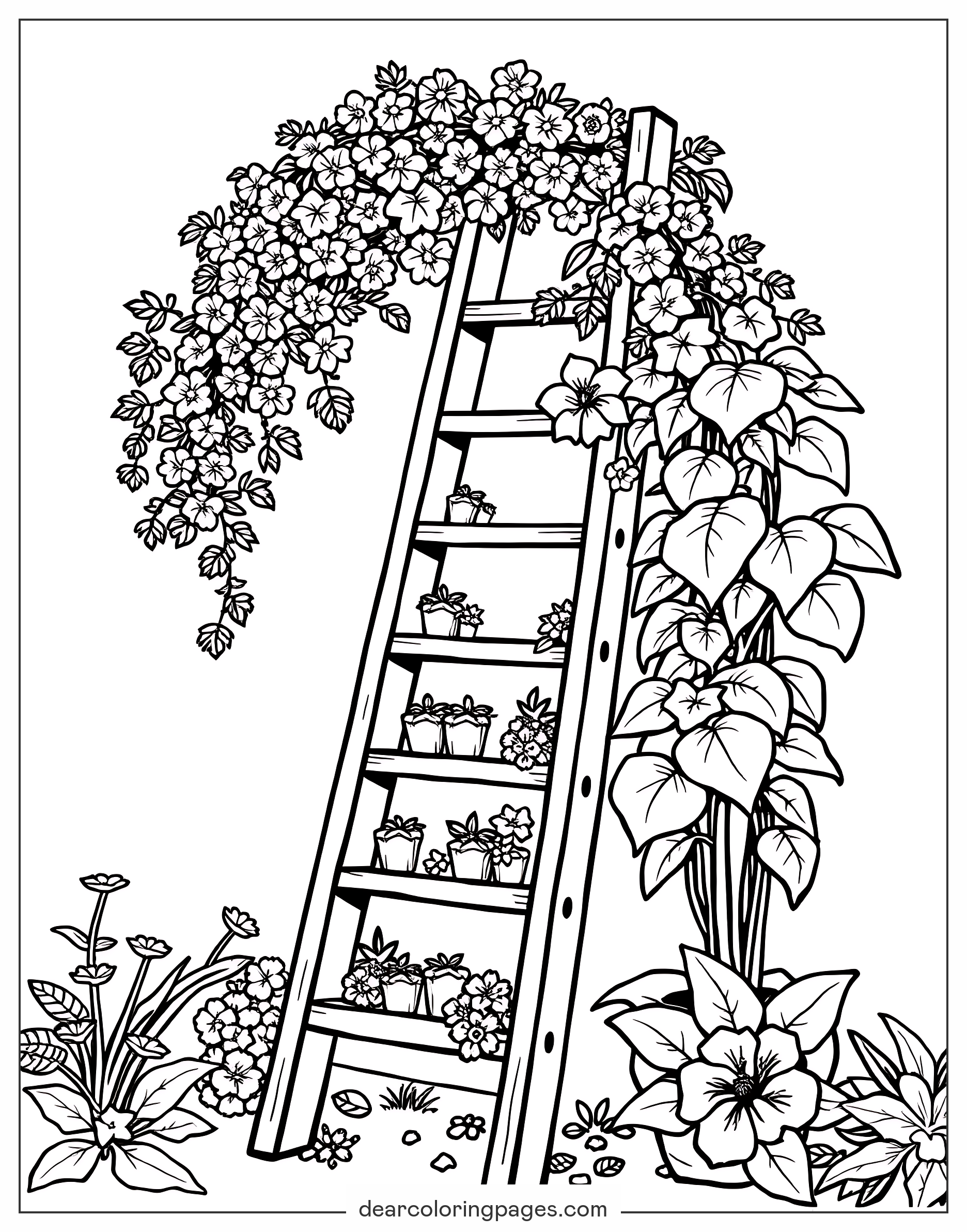 Garden Coloring Pages 17 Free Printable Coloring Pages