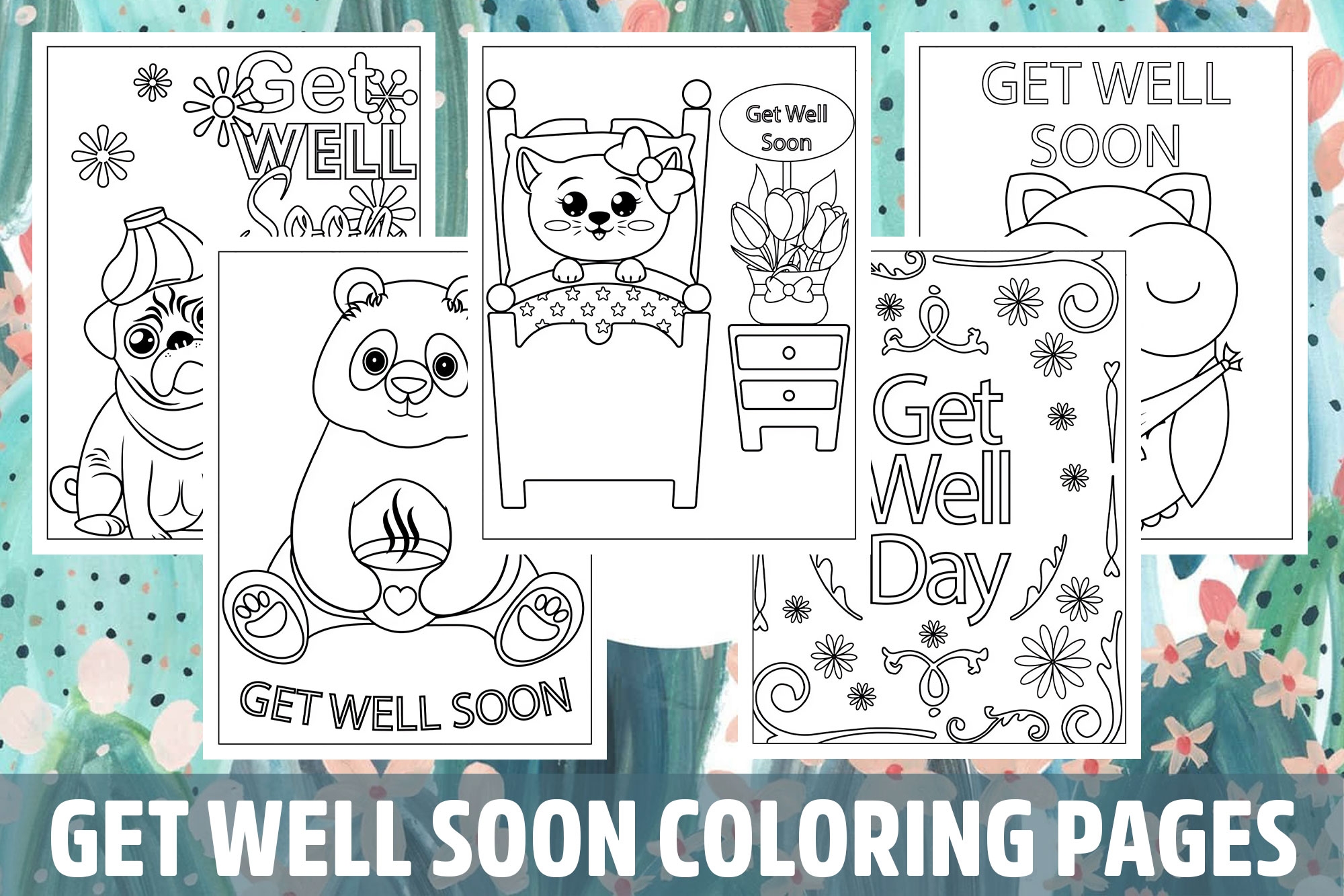 Free Get Well Soon Coloring Pages