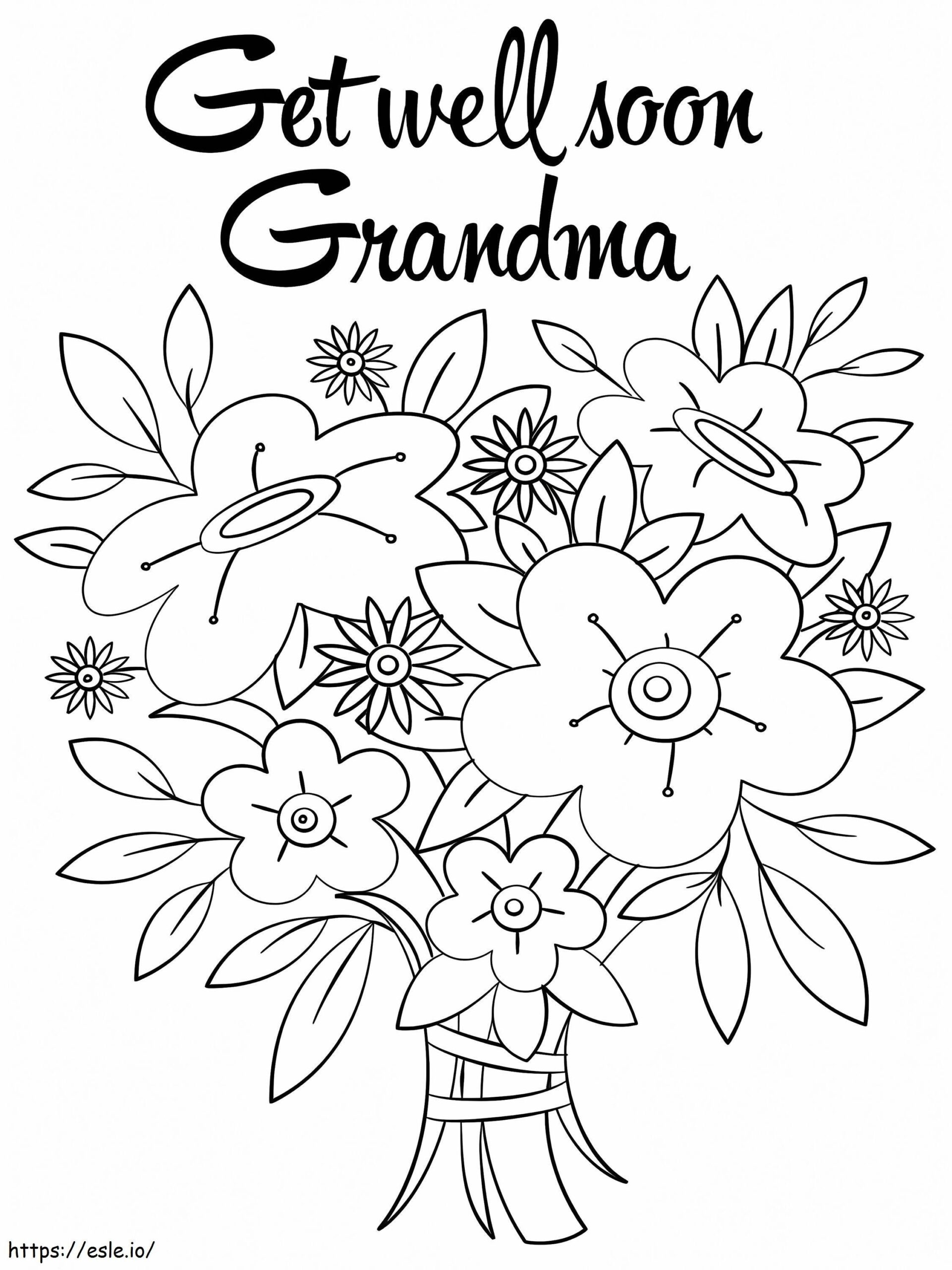 Get Well Coloring Pages Free