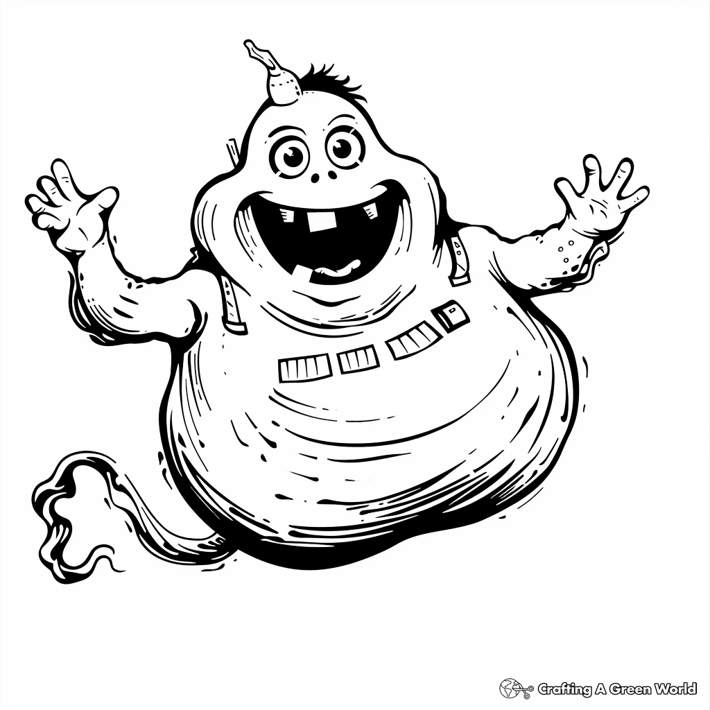 Ghostbusters Coloring Pages Free Printable 