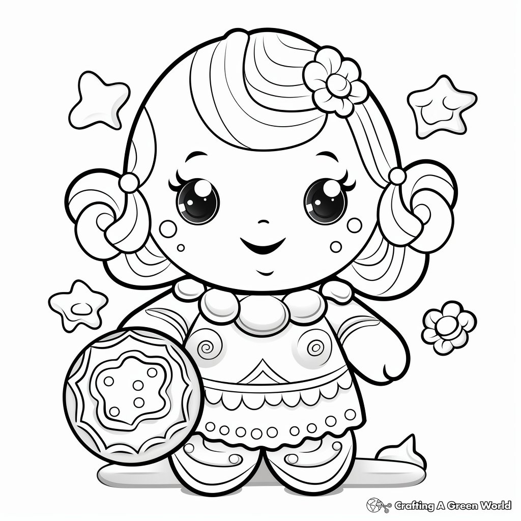 Gingerbread Coloring Pages Free U0026 Printable 