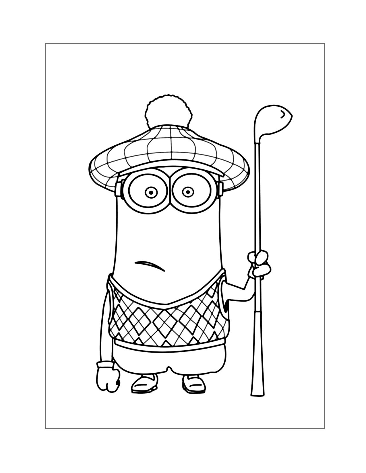 Golf Coloring Pages Printable Coloring Pages FREE