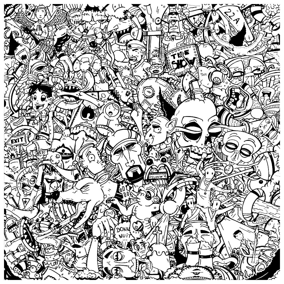 Graffitis Characters Graffiti And Street Art Coloring Pages