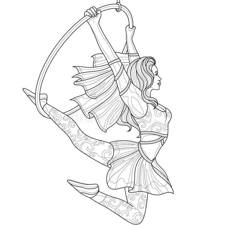 Gymnast Coloring Stock Illustrations 215 Gymnast Coloring Stock Illustrations Vectors U0026 Clipart Dreamstime