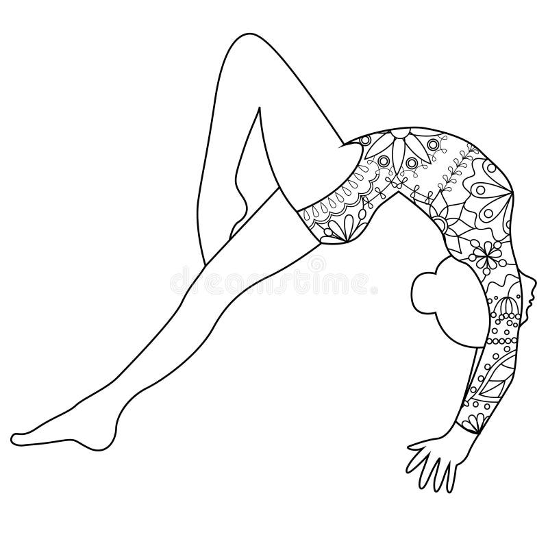 Gymnast Coloring Stock Illustrations 215 Gymnast Coloring Stock Illustrations Vectors U0026 Clipart Dreamstime