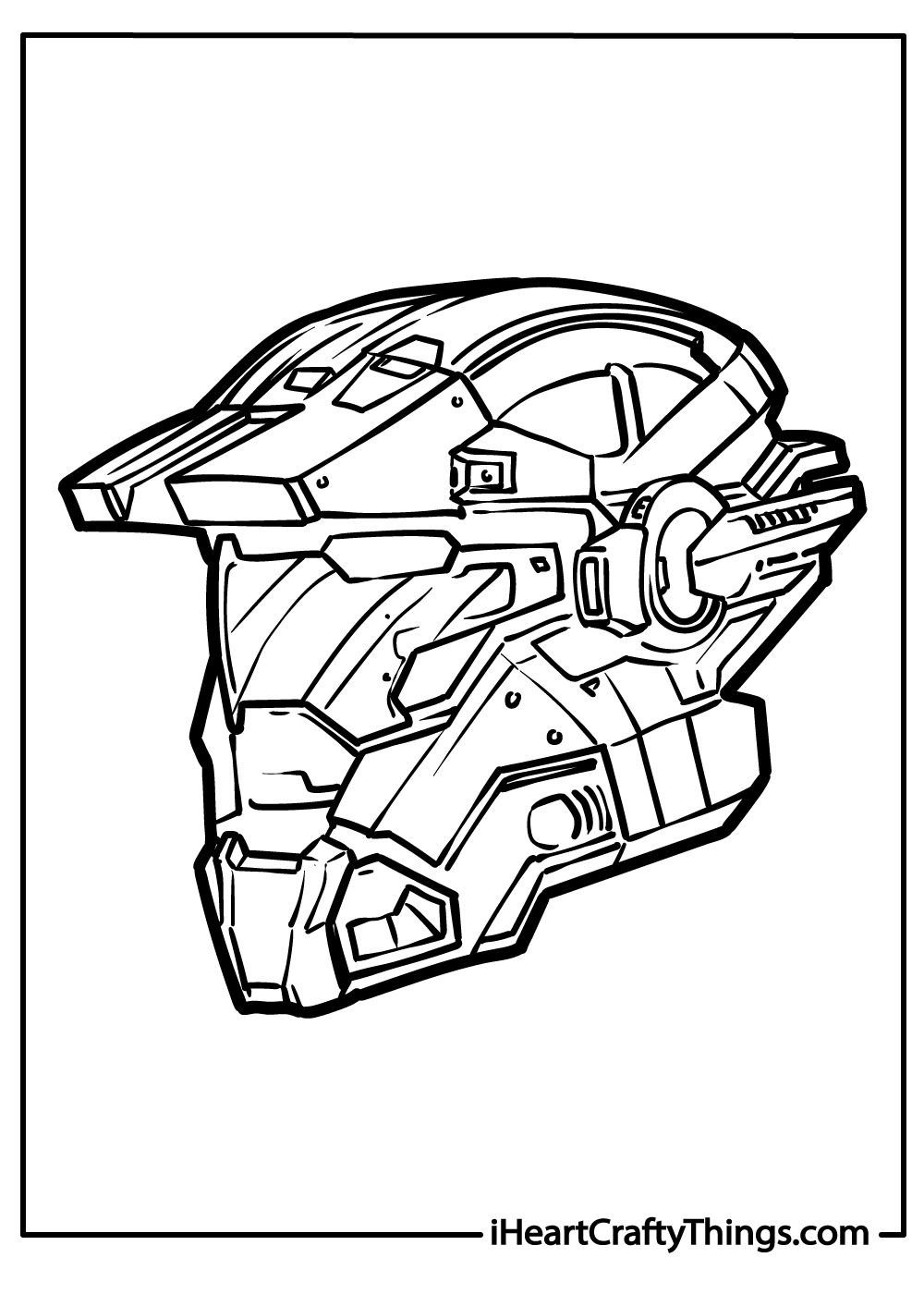 Halo Coloring Pages 100 Free Printables 