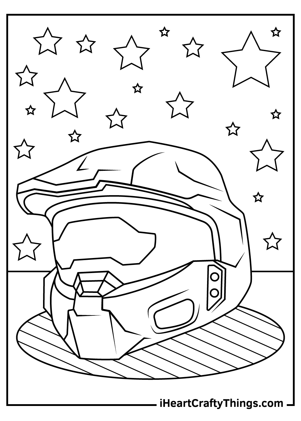 Printable Halo Coloring Pages