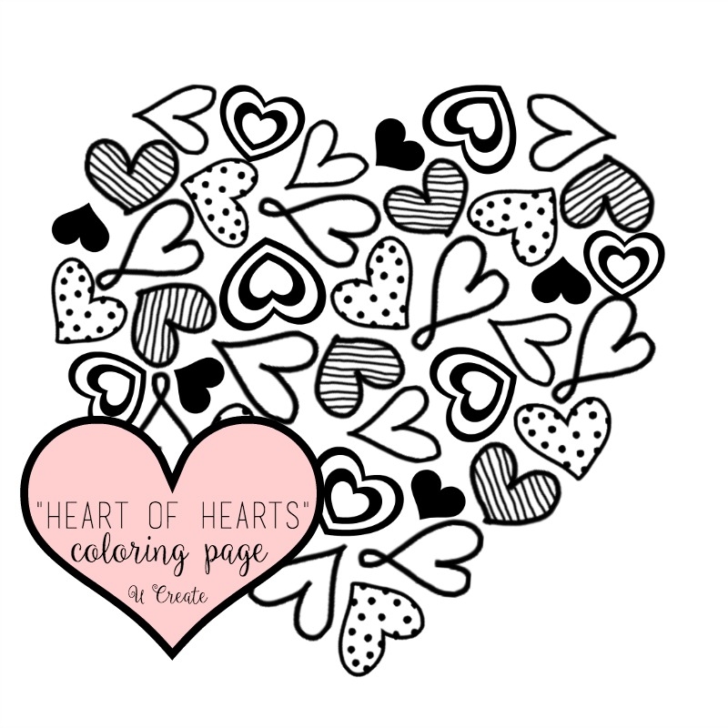 Free Printable Heart Coloring Page